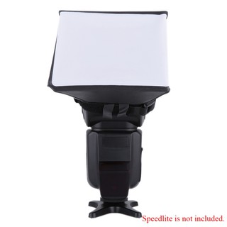 Softbox แผ่นกระจายแสงแฟลช สำหรับการถ่ายรูป อุปกรณ์เสริมกล้อง