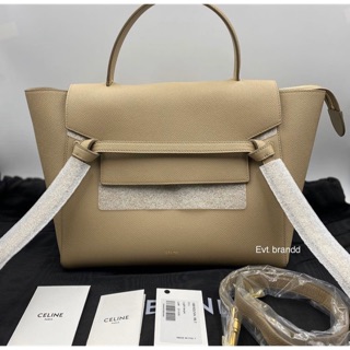 Kept unused Celine mini beltbag y.19 light taupe