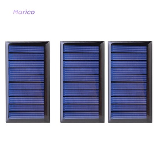 0.3W 5V 60mA Solar Panel Polycrystalline Solar Cell Panel for 3.6V Battery