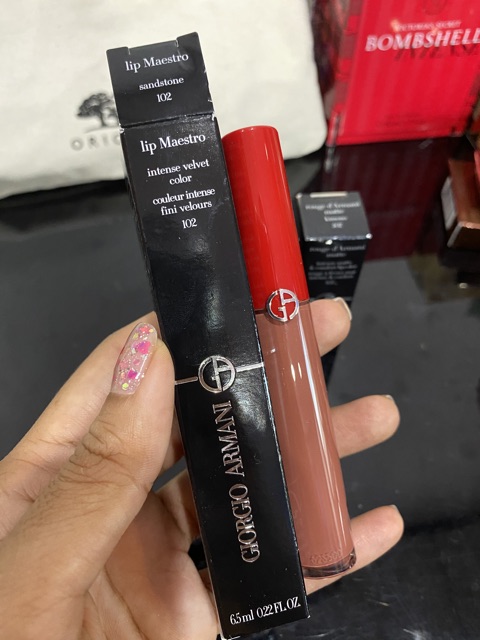 giorgio armani lip maestro 102