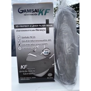 Gamsai mask kf94 เกรดทางการแพทย์ 4ชั้น บรรจุ 30ชิ้น มี อย. Made in thailand งานสวยและคุณภาพมากๆ Achieve shop