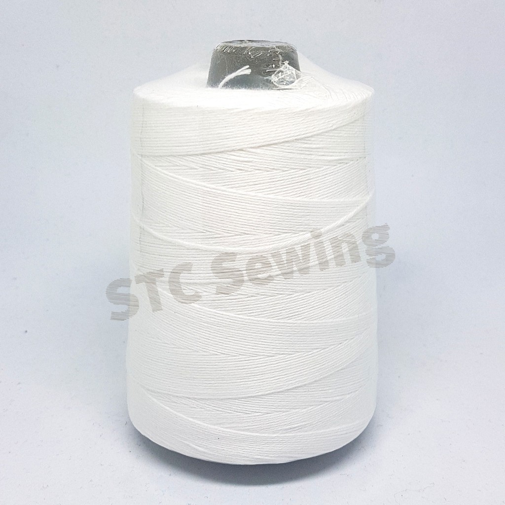 STC ด้ายเย็บกระสอบ เบอร์ 20/6 (ขาว) X3 หลอด