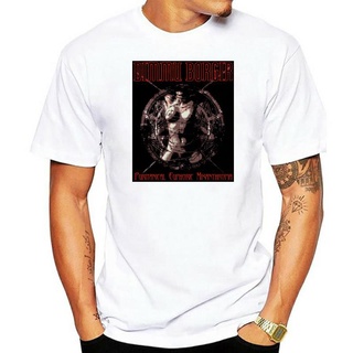 เสื้อยืดผ้าฝ้ายพรีเมี่ยม เสื้อยืดผ้าฝ้าย dimmu borgir puritanical euphoric misanthropia สําหรับผู้ชาย