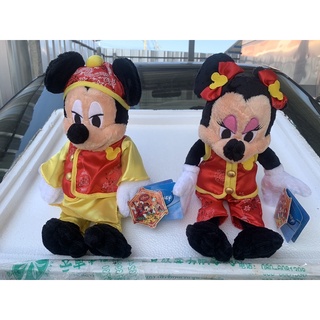 ตุ๊กตาMickey mouseและMinnies mouse Disneyแบบตรุษจีนใหม่แท้