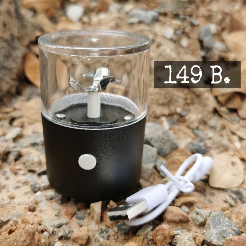 Premium Mini Metal Electric Grinder Charge Spice Crusher Herb Grinder