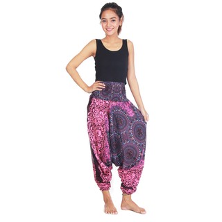 กางเกงช้าง กางเกงโยคะ กางเกงกระโปรง 2in1 The elePants club Thai  Elephant pants Palazzo pants Yoga Pants THE30