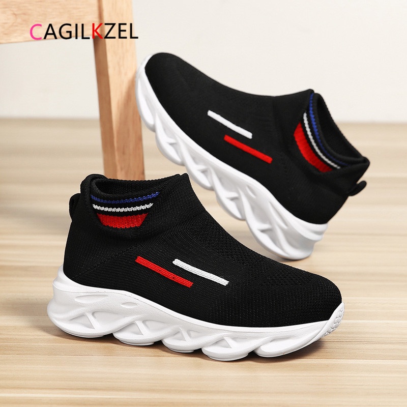 วินาทีCAGILKZEL Autumn Children Shoes Boys LightWeight Comfortable Kids ...