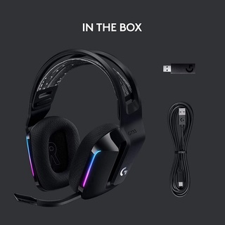 G733 LIGHTSPEED GAMING HEADSET - BLACK