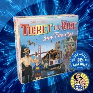 Ticket To Ride San Francisco Boardgame พร้อมซอง [ของแท้พร้อมส่ง]