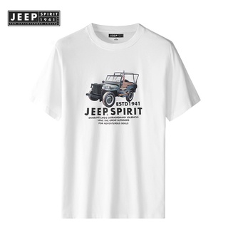 JEEP SPIRIT 1941 ESTD 2022 เสื้อลําลอง คอกลม แขนสั้น แฟชั่นฤดูร้อน สําหรับเด็ก