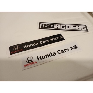 สติ๊กเกอร์ Honda Car Japan Sticker JDM