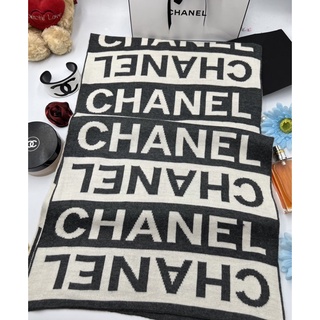 ของแท้ Chanel ผ้าพันคอแบรนด์เนมมือสอง