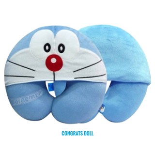 (ลิขสิทธิ์แท้ ส่งฟรี) หมอนรองคอ โดเรม่อน โดราเอม่อน Doraemon