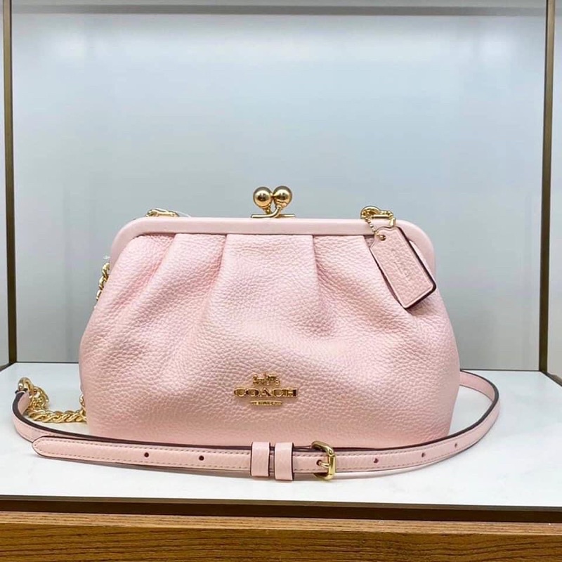 พร้อมส่ง แท้ New Coach NORA KISSLOCK CROSSBODY (COACH C2875