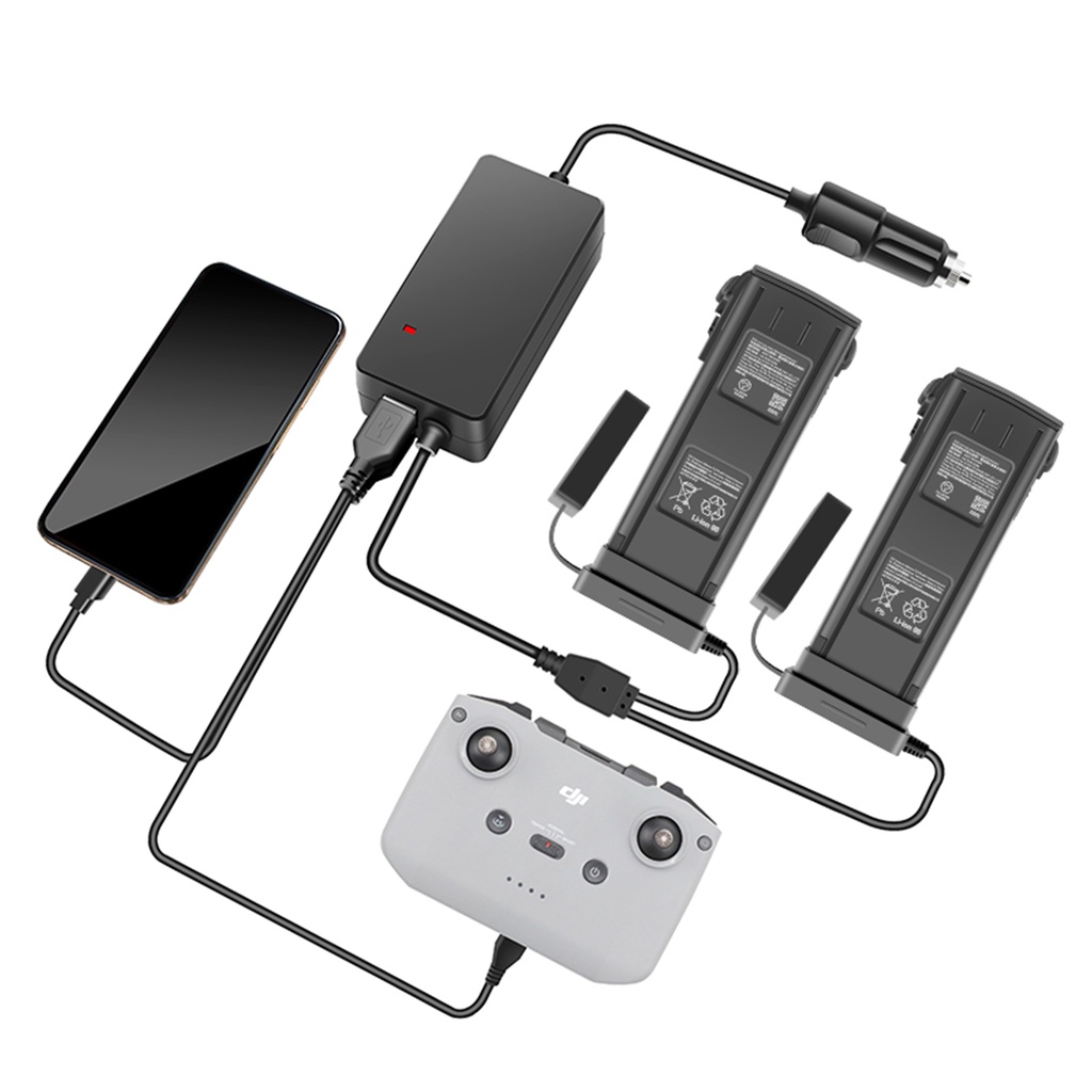 อุปกรณ์เสริมที่ชาร์จ แบบคู่ สําหรับ DJI Mavic 3 #0