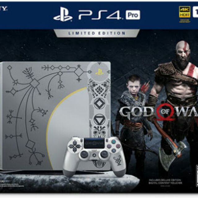 PS4 Pro Bundle : Limited Edition God Of War 4