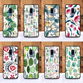 เคส Samsung S9 plus ลายดอกไม้ ขอบนิ่มหลังแข็ง เคสมือถือ เคสโทรศัพท์ Case เคส TPU ขอบนิ่มหลังแข็ง ไม่ขูดตัวเครื่อง