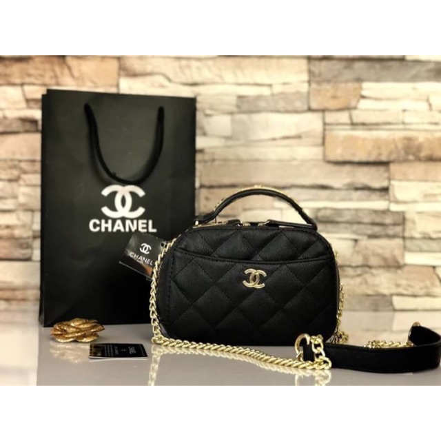 😵🌈ไซส์มินิก้อมาจ้า!! 😍 Chanel cosmetics box bag  l  From chanel counter brand  🍭