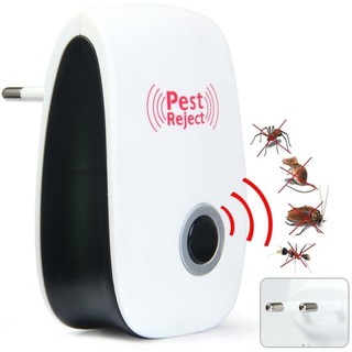  เครื่องไล่ยุง Pest Repeller 1 แพค ได้2 เครื่อง สุดคุ้ม ไล่ หนู ,แมลงสาป ,แมลงวัน,แมงมุม,มด pandashome