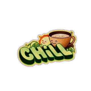[MT05-00000007] พรมเช็ดเท้า พรมดักฝุ่น ลาย Chill ขนาด 50x80 ซม (Camping Collection)