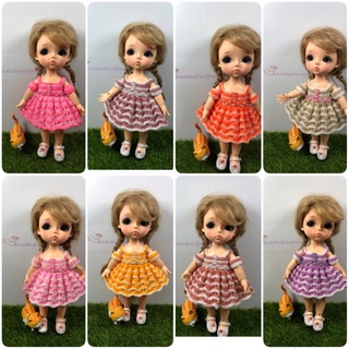 💕Set 5💕 ชุดตุ๊กตา size Lati yellow/ดาร์บี้/ บาโบลี่