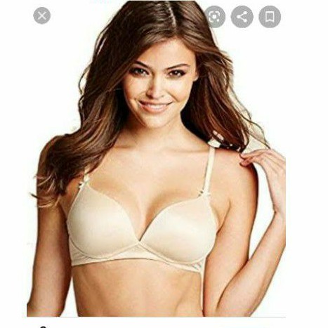 HEIDI BRA BY HEIDI KLUM EF15 PLAIN WIREFREE SIZE 38D / D85 - WIRELESS PUSH UP BRA LEVEL 1 ไม่มีราคา 