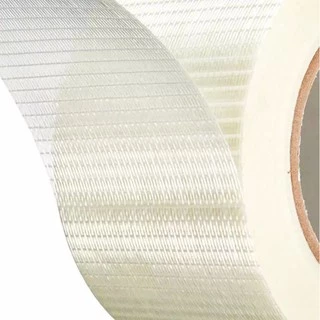 เทปใยสับปะรด Filament Tape ลายตาราง 50 เมตร