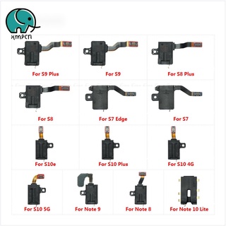สายแพเชื่อมต่อพอร์ตเสียงหูฟัง สําหรับ Samsung Galaxy S7 Edge S8 S9 S10 Plus S10e Note 10 Lite 8 9