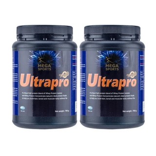 Mega We Care Ultrapro Vanilla เวย์โปรตีนเข้มข้น กลิ่นวนิลา (750g) x 2 กระปุก