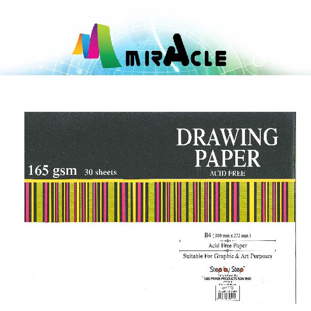 SBS DRAWING PAPER (B4) 165GSM 30S
