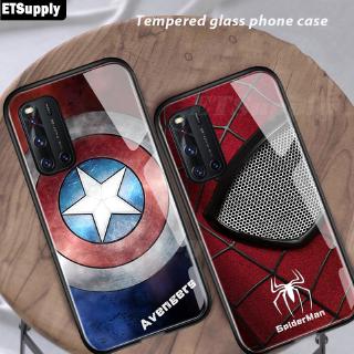 เคสโทรศัพท์กันกระแทกลายซูเปอร์ฮีโร่ avengers สําหรับ vivo v19 (v 19 version) captain america