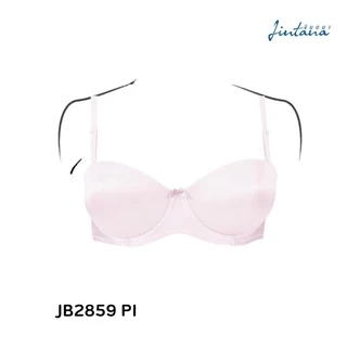 Jintana เสื้อชั้นใน จินตนา รุ่น Basic รหัส JB2859 (มีโครง) สีชมพู ทรงครึ่งคัพ เต้าเรียบ เสื้อในเก็บกระชับ ระบายอากาศ