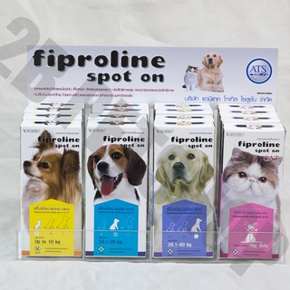 Fiproline ยาหยอดเห็บหมัด สำหรับสัตว์เลี้ยง อยู่ได้ 1 เดือน