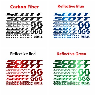 ขายดี สติกเกอร์ไวนิล SCOTT สําหรับติดตกแต่งกรอบรถจักรยาน Mtb