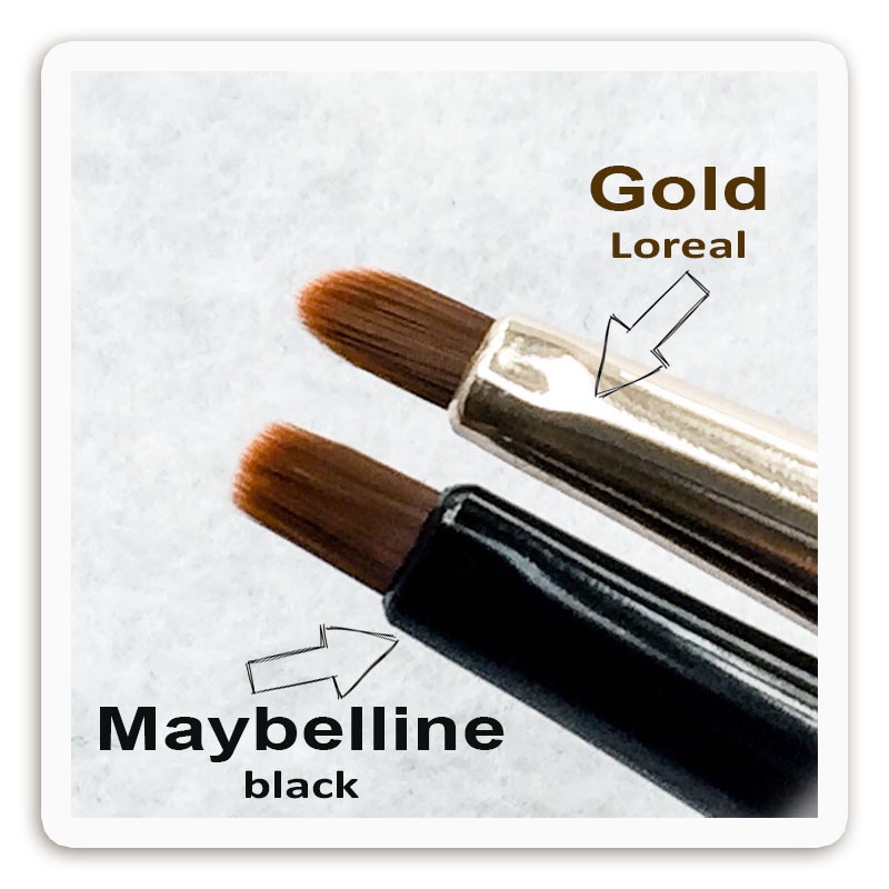 LOREAL ลอรีอัล เมย์เบลลีน ลิป / อาย ไลเนอร์ คอนซีลเลอร์ มินิ แปรง