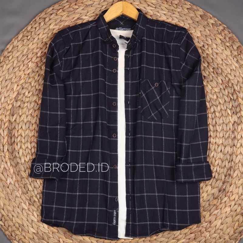 เสื้อเชิ้ต แขนยาว Flanel BRILL EIGHTY EIGHTY EIGHTY 8808