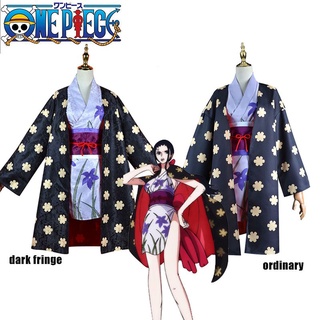 One Piece Nico Robin Cosplay Costume Kimono Set Halloween Fancy Dress Party Girl