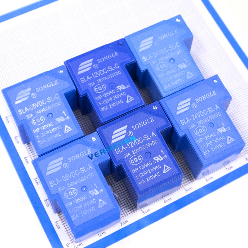 JapanOmron Songle Relay SLA-12VDC-SL-A 05VDC SLA-24VDC -SL-C | Shopee ...