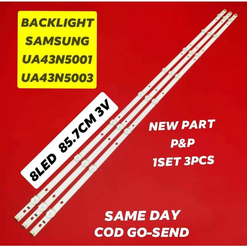 LED BL BACKLIGHT LAMP SAMSUNG TV 43N5001 43N5003 UA43N5003 UA43N5001AK UA43N5003AK