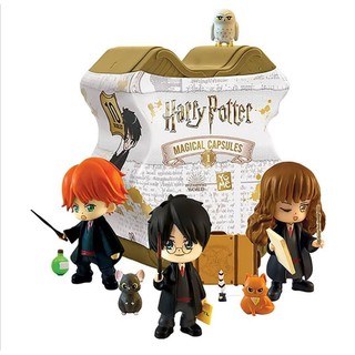 กล่องสุ่มแฮร์รี่พอตเตอร์ แคปซูล harry potter magical capsules โมเดลแฮร์รี่พอตเตอร์ งานสุ่ม หนึ่งกล่อง 1 ตัวละคร