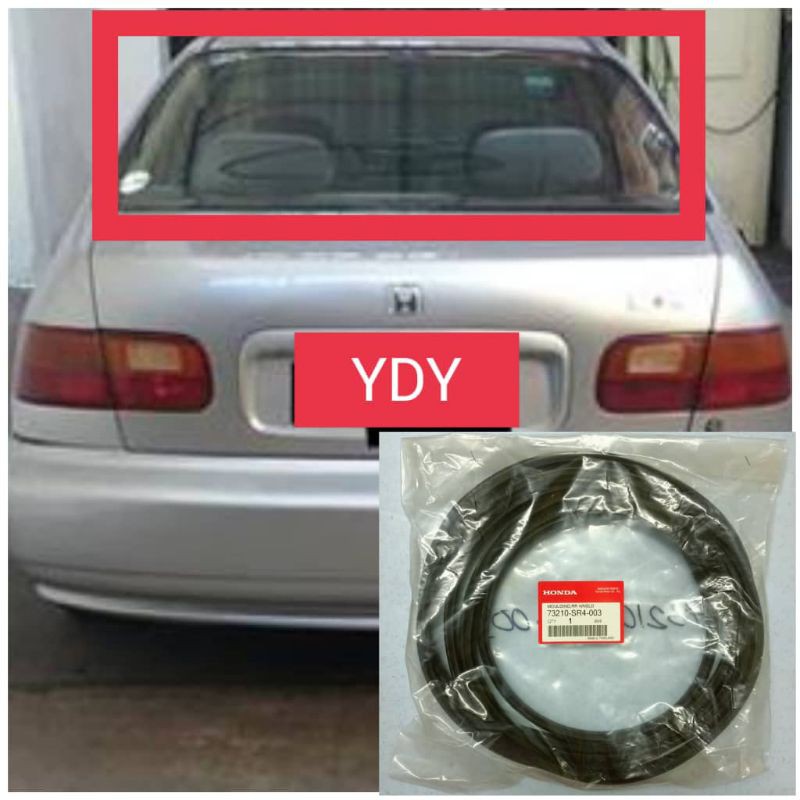 Honda civic eg8/eg9 /sr4 ยางบังลมหลัง