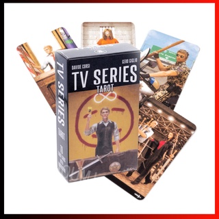 ชุดการ์ดทีวี Tv Tarot เวอร์ชั่นภาษาอังกฤษ 78 แผ่น