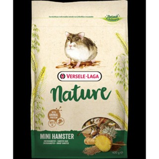 Mini hamster nature อาหารเม็ดสำหรับแฮมสเตอร์ 400g