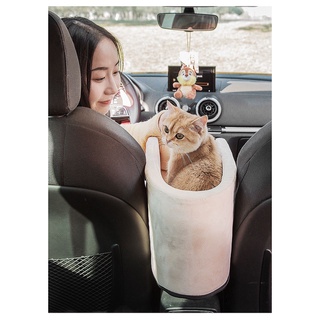 🐶พร้อมส่ง😺 MP9003Pet CarSeatเบาะนอนบนรถสำหรับสัตว์เลี้ยง วัสดุเกรดพรีเมี่ยม นุ่ม สบาย ช่วยลดแรงกระแทก สามารถพกพาได้สะดวก