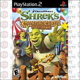 PS2: Shreks Canival Craze Party Games (U) [DVD] รหัส 1277