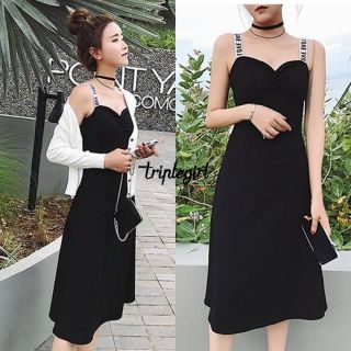 DRESS Korean style📣งานที่นางแบบใส่คืองานขายจริงคะ