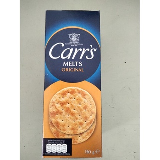 Carrs Melts Original  แครกเกอร์  150กรัม