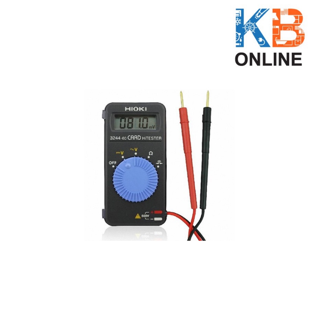 ดิจิตอลมัลติมิเตอร์แบบพกพา - HIOKI  HITESTER 3244-60 Digital Multimeters - HIOKI HITESTER 3244-60