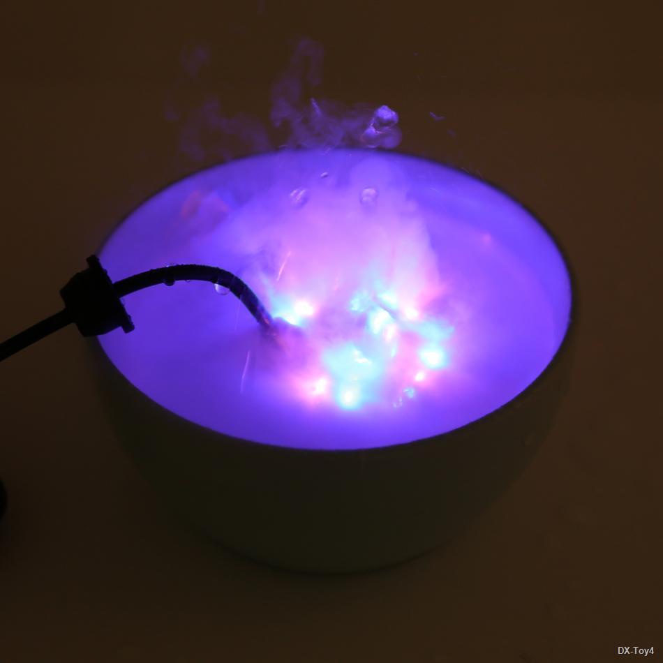 24V Color Changing Ultrasonic Mist Maker Fogger Water Fountain Pond ...