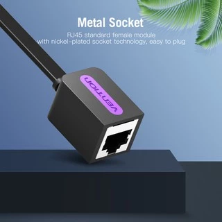 Vention Cat7 Ethernet Cable RJ45 Connector Male to Female Extension Network Lan Wire 10Gbps 600Mhz ICB